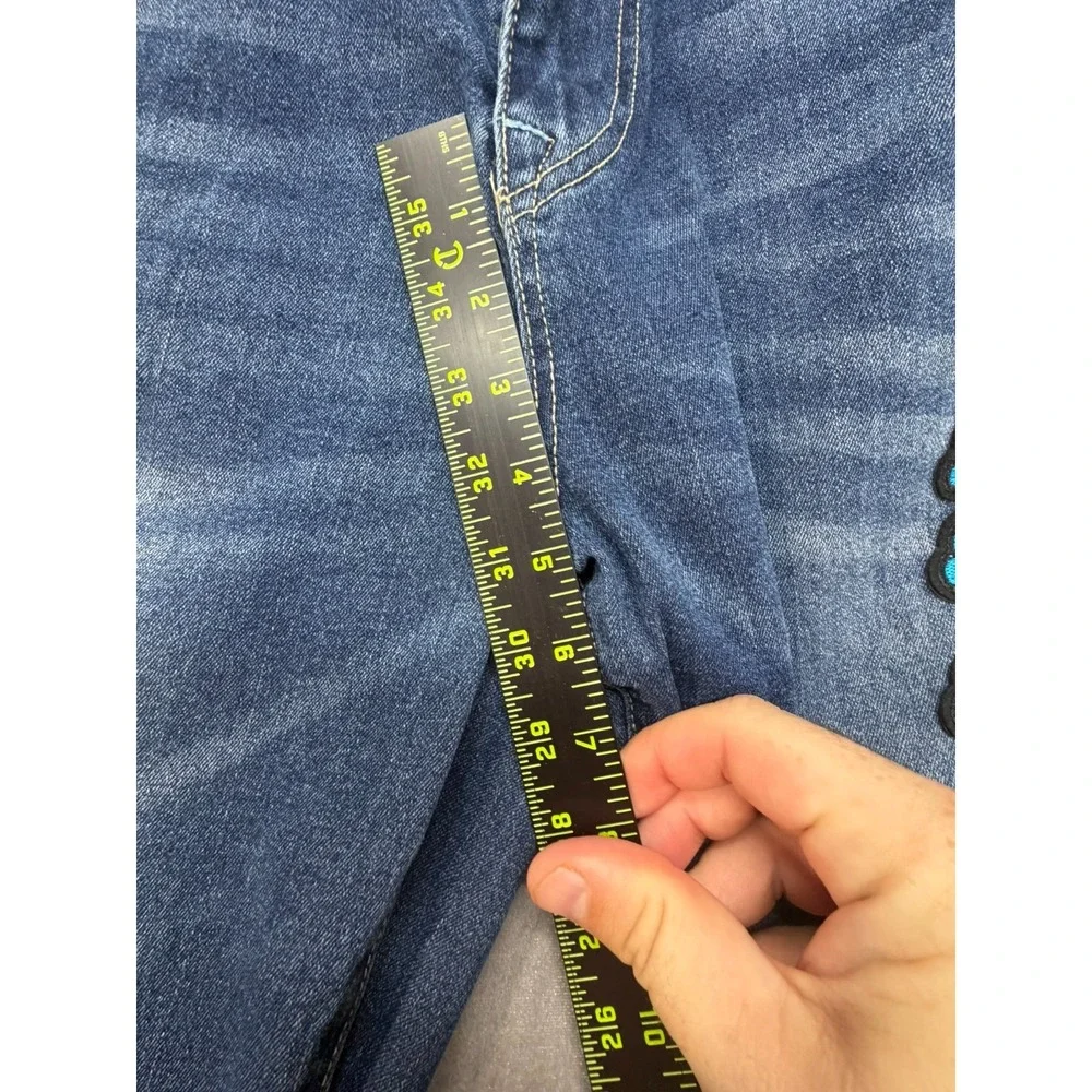 NWT True Religon Bobby Applique Men Denim Jeans 701011 Size 34
